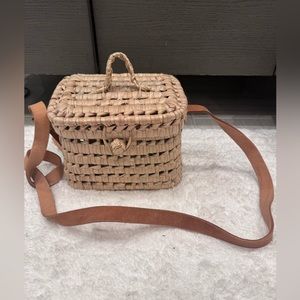 Free People Straw purse